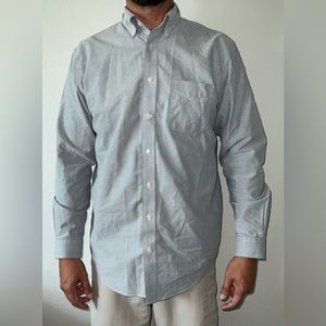L.L. Bean Long Sleeve Shirt size 16.5 36 Gray